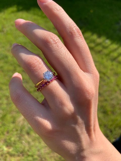 JORDAN - Round Brilliant 6 Claw Solitaire Engagement Ring in Yellow Gold - HEERA DIAMONDS