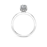 IDA - Round Brilliant Solitaire Engagement Ring in Platinum - HEERA DIAMONDS