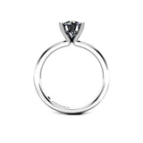 KEANNA - Round Brilliant Solitaire Engagement Ring in Platinum - HEERA DIAMONDS