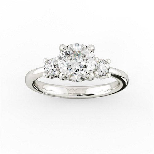 Flavia Halo Engagement Ring - HEERA DIAMONDS