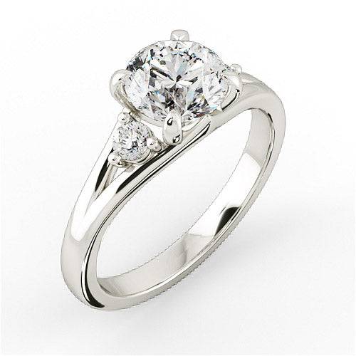 Keki Halo Engagement Ring - HEERA DIAMONDS