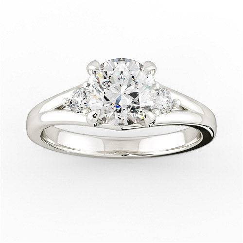 Keki Halo Engagement Ring - HEERA DIAMONDS