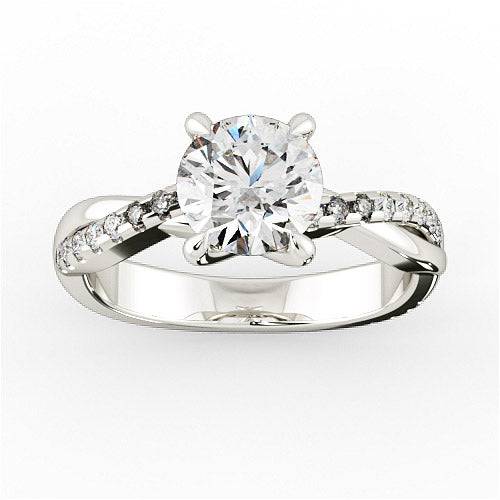 Mika Halo Engagement Ring - HEERA DIAMONDS