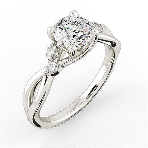 Simi Halo Engagement Ring - HEERA DIAMONDS