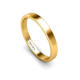 FLAT COURT WEDDING RING IN 2.5MM WIDTH - HEERA DIAMONDS